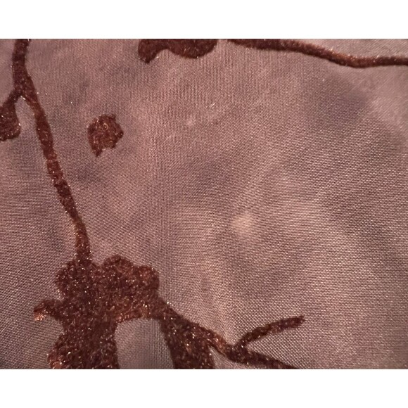 Baltic Born Leslie Dress Size 1XL Dusty Clove Velvet Burnout Maxi Short Sleeve - Picture 12 of 16